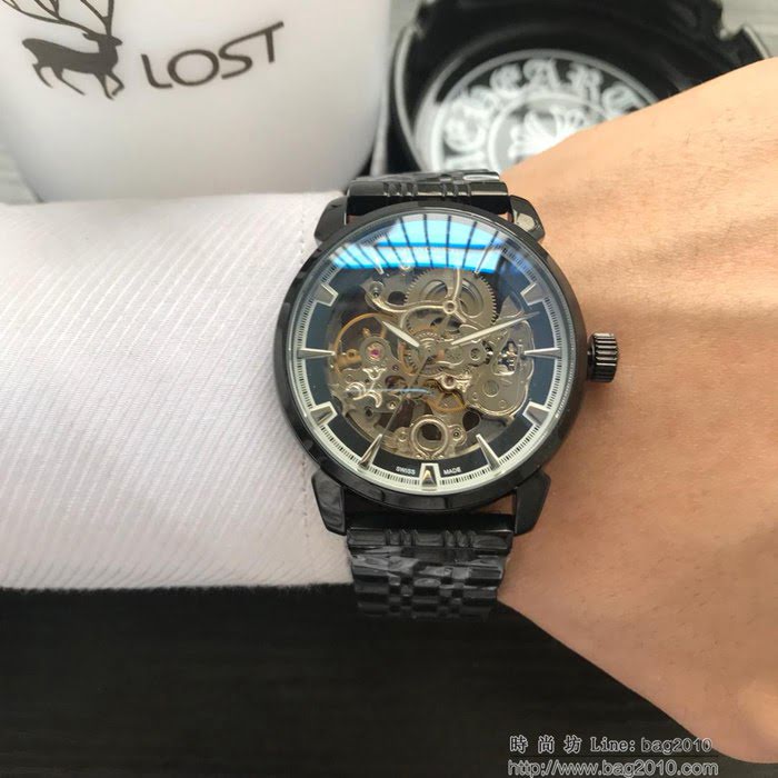 江詩丹頓 Vacheron Constantin 勁爆鏤空設計 全自動機械機芯 精品男士腕表  wssb3540